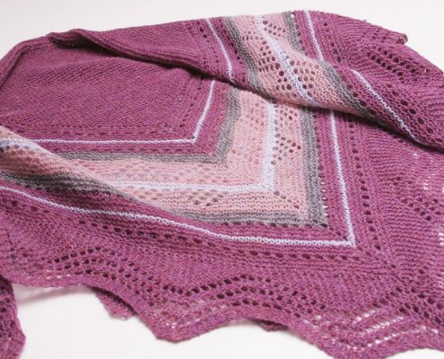 Grace hap shawl patroon