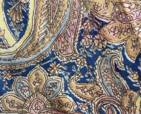 Textiel detail paisley