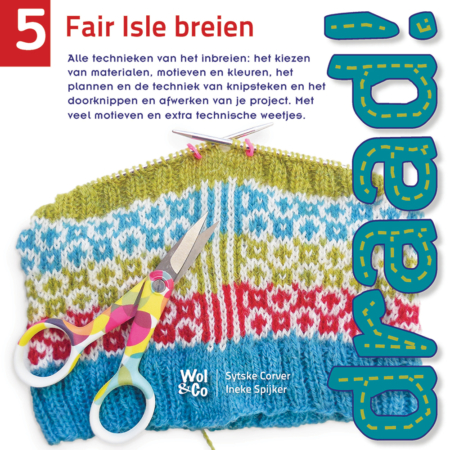 Wol & Co Cover draad! 5 Fair Isle breien