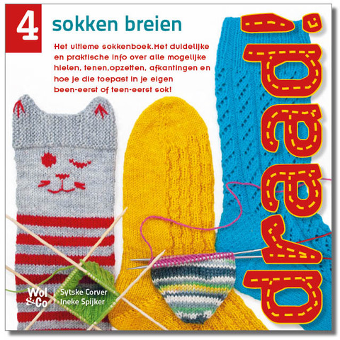 Wol & Co Draad! 4 sokken breien